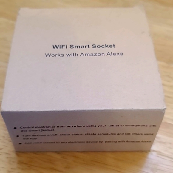 Wifi Smart Socket (Alexa compatible) - Picture 3 of 7